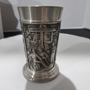 German Zinn Becker Vintage Pewter Wine Cup
